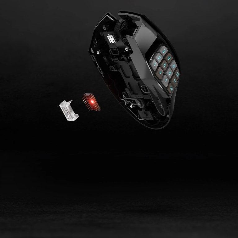 CORSAIR SCIMITAR ELITE WIRELESS 未使用 Amazon.com: Corsair Scimitar Elite Wireless SE MMO PC Gaming Mouse