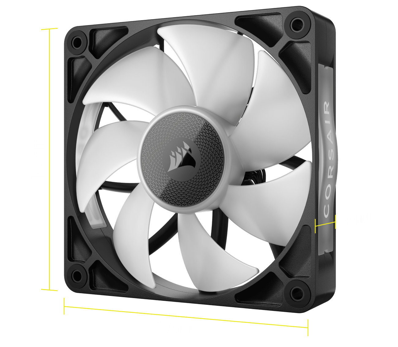 iCUE LINK RX120 RGB トリプルファン×3 システムハブ Amazon.com: CORSAIR iCUE Link RX120 RGB 120mm PWM Fans with
