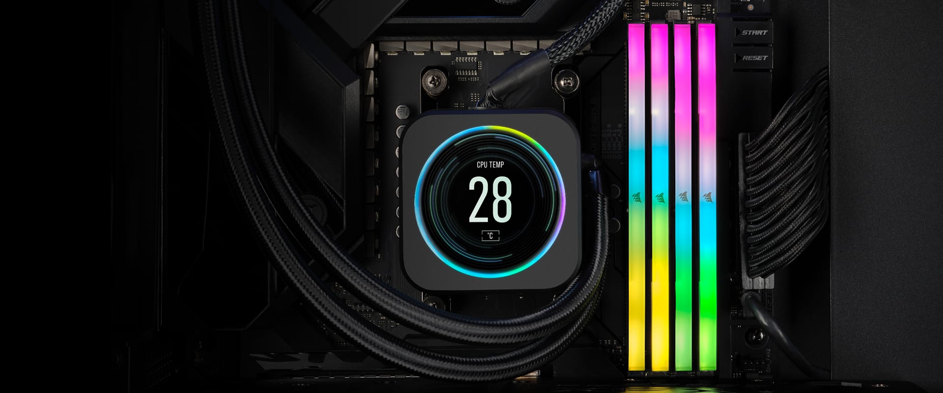 VENGEANCE RGB DDR5 Light Enhancement Kit — Gray