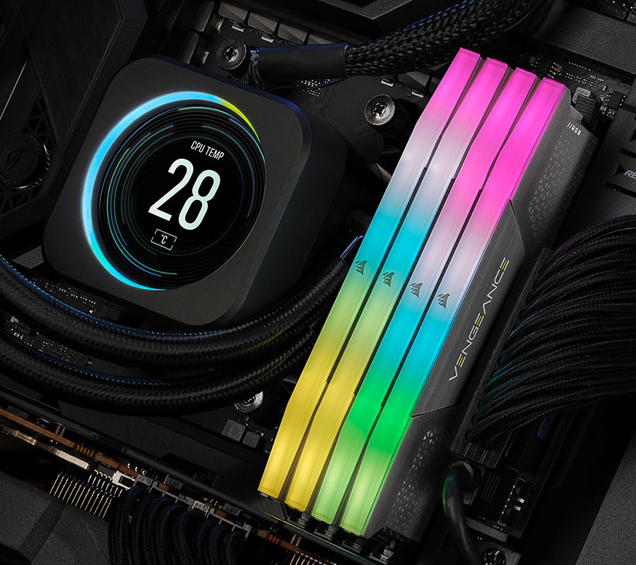 メモリー CORSAIR VENGEANCE RGB DDR5 FOR AMD Light the Way on DDR5 Performance – Introducing CORSAIR® VENGEANCE