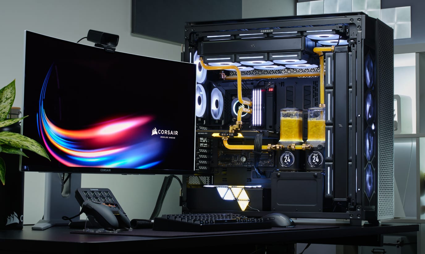 CORSAIR 9000D RGB AIRFLOW Super Full-Tower PC Case - Black