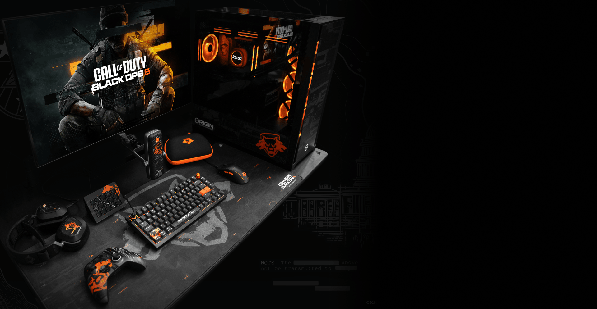 MM300 2XL Anti-Fray Cloth Gaming Mouse Pad – CALL OF DUTY® BLACK