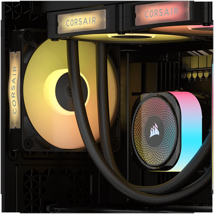 VENGEANCE a5100 Gaming PC: AMD Ryzen 9 9950X3D, GeForce RTX 5090