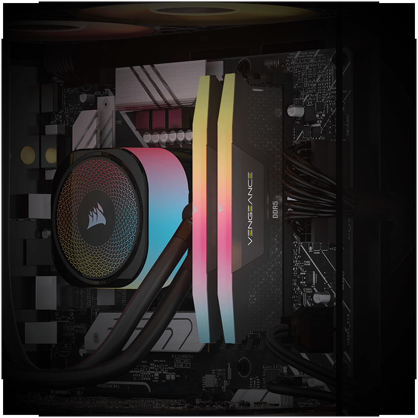 VENGEANCE i7500 Gaming PC: Intel Core i5-14600KF, GeForce RTX 5060