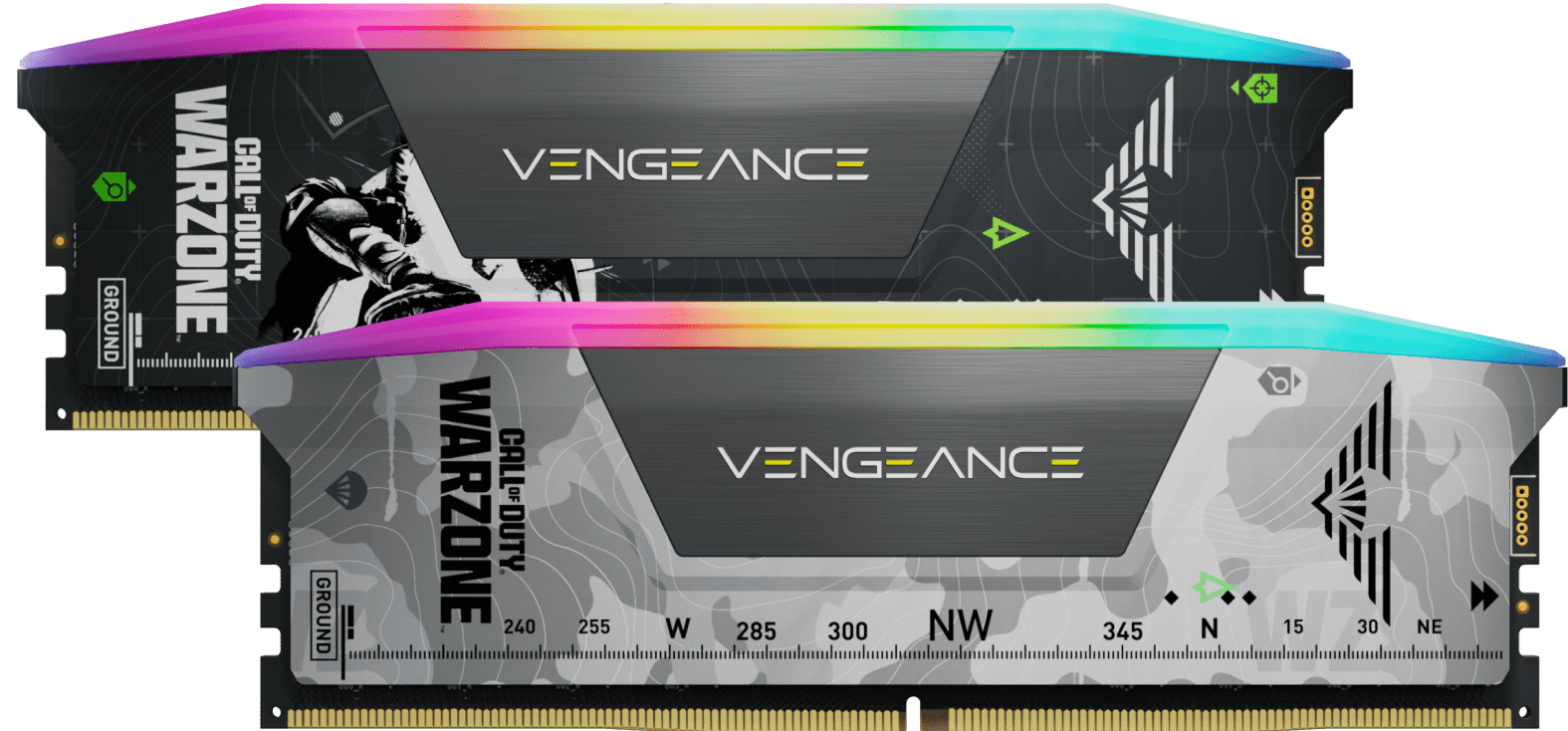 VENGEANCE® RGB 32GB (2x16GB) DDR5 DRAM 6400MT/s CL32 AMD EXPO