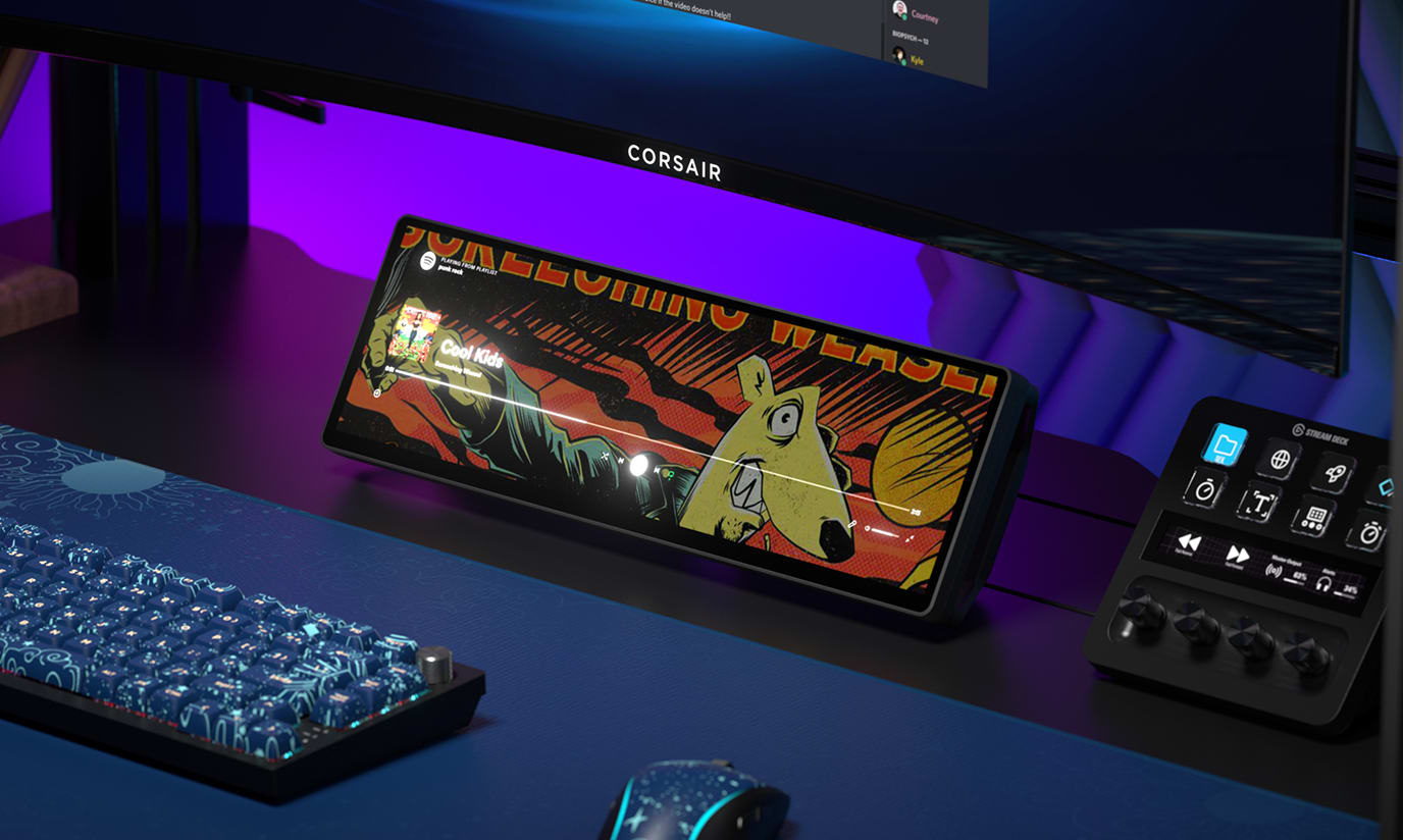 その他 Corsair XENEON EDGE 14.5 LCD Touchscreen XENEON EDGE 14.5