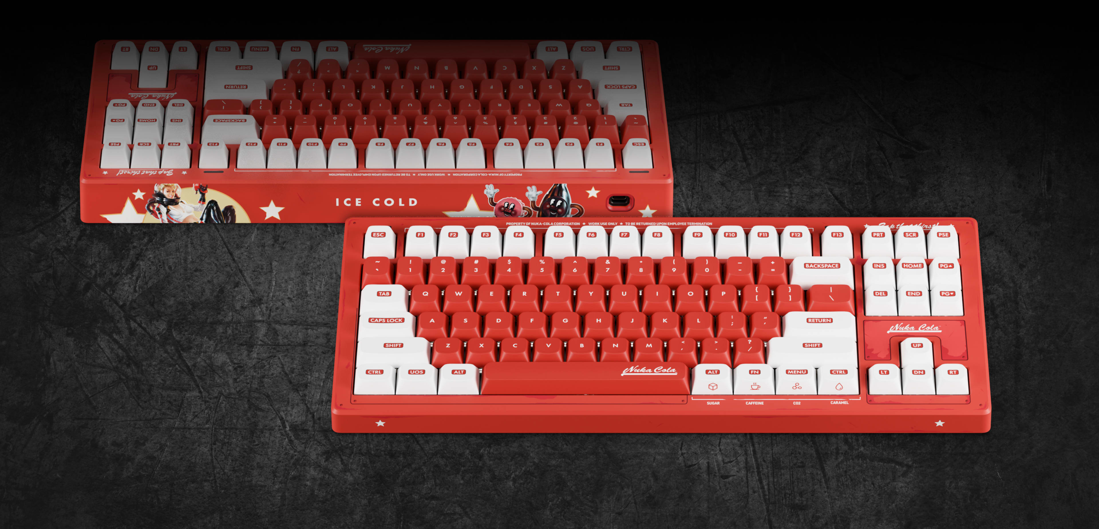 Drop + Nuka-Cola™ CSTM80 メカニカルキーボード