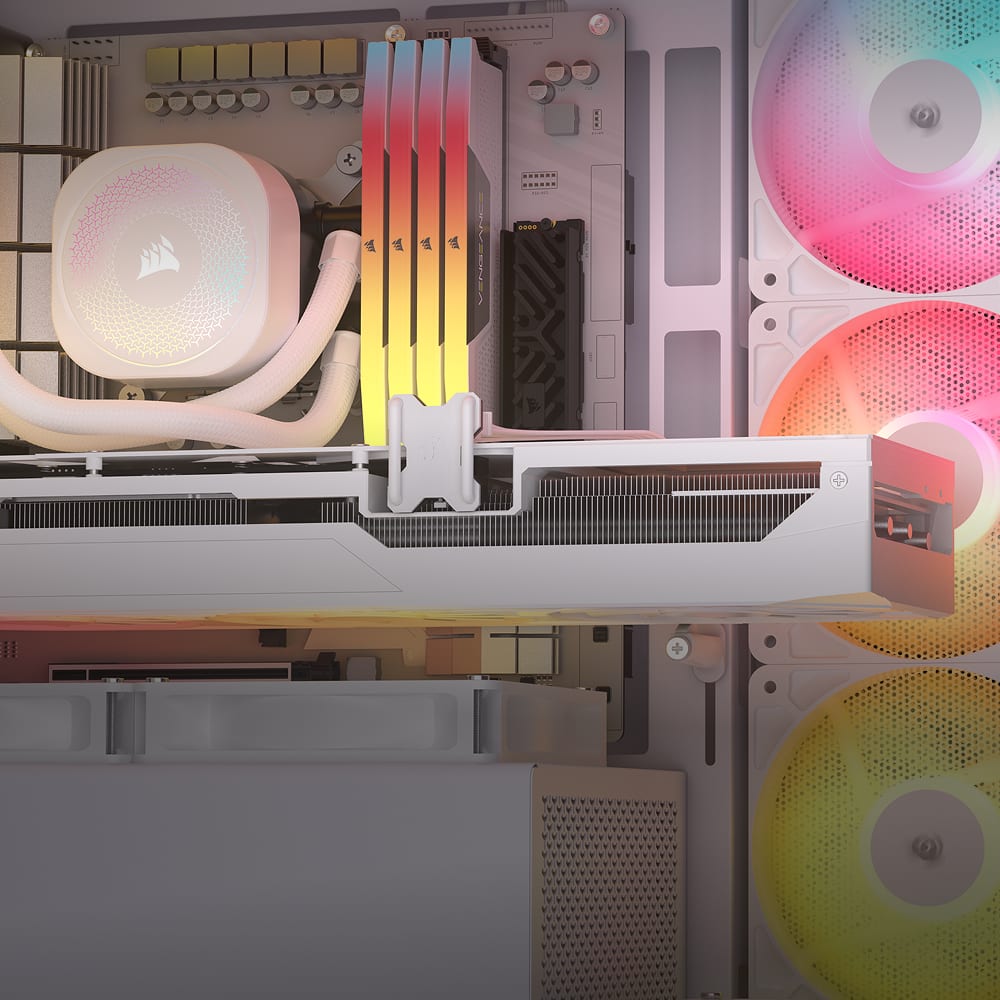 2800X RS-R ARGB Micro-ATX PC Case - White