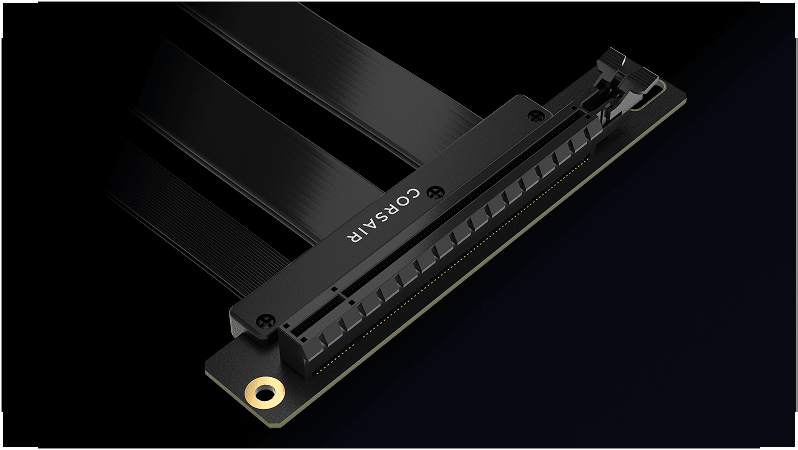 プレミアム PCIe 5.0 x16 ライザーケーブル 175mm