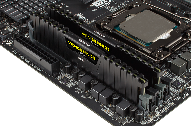 VENGEANCE® LPX 32GB (2 x 16GB) DDR4 DRAM 2666MHz C16 Memory Kit - Red