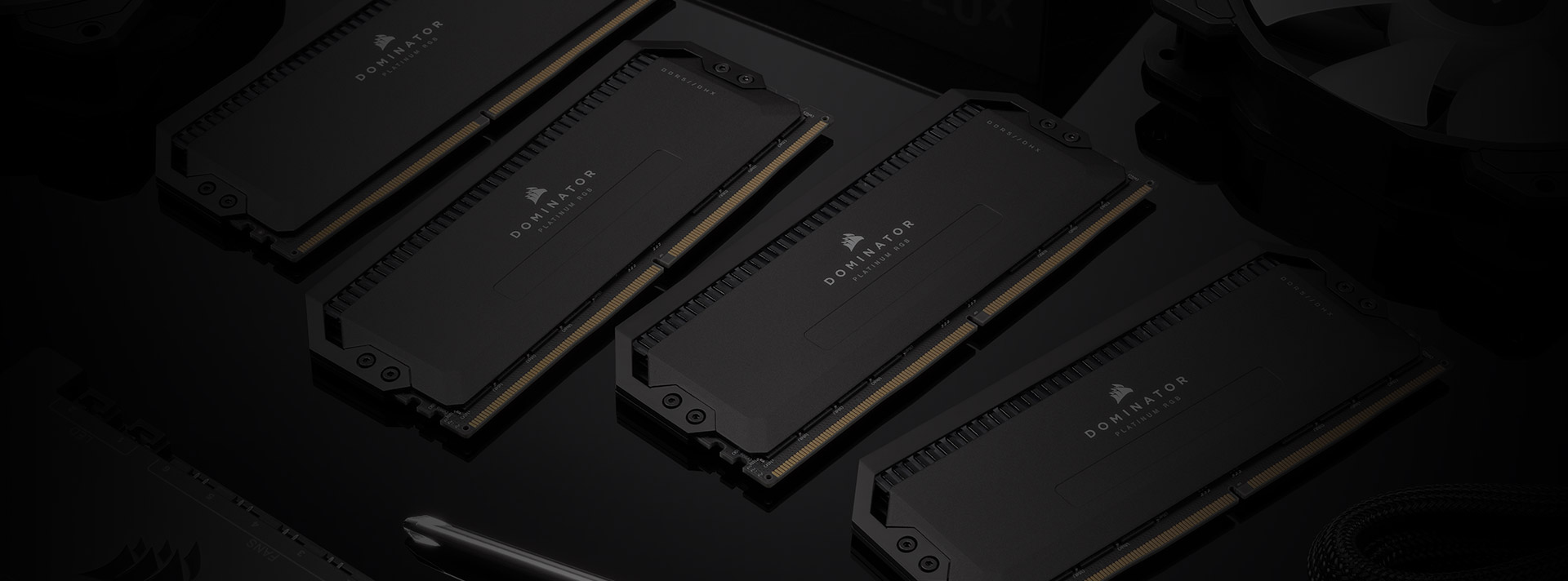DOMINATOR® PLATINUM RGB 32GB (2x16GB) DDR5 DRAM 5200MT/s C40 DOMINATOR® PLATINUM RGB 32GB (2x16GB) DDR5 DRAM 5200MT/s C40