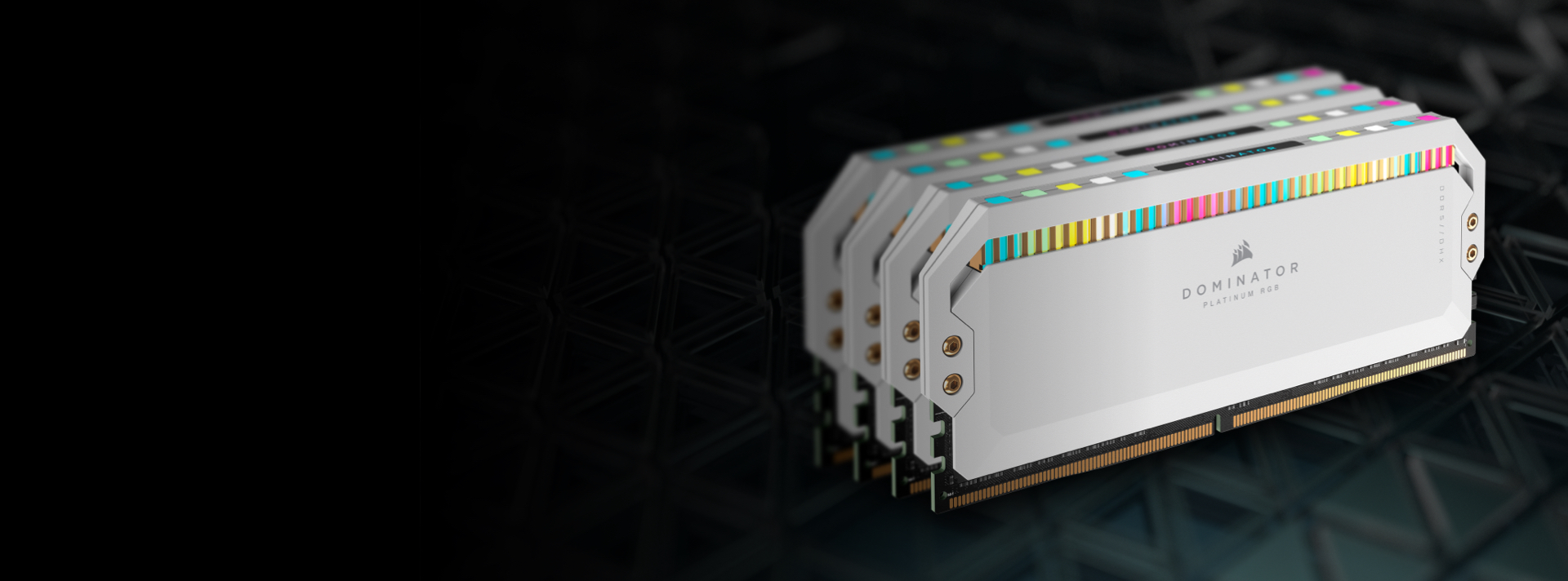 DOMINATOR® PLATINUM RGB 64GB (4x16GB) DDR5 DRAM 5600MT/s C36