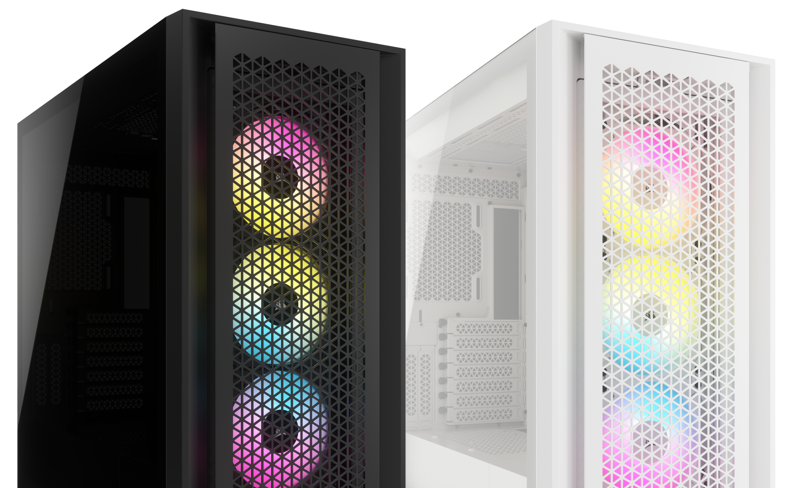 5000D CORE AIRFLOW ミッドタワー ATX PC ケース — ブラック