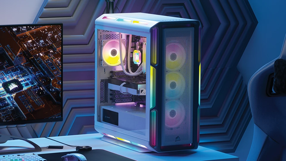 VENGEANCE i8200 Frost Edition Gaming PC: Intel Core i9-14900K VENGEANCE i8200 Frost Edition Gaming PC: Intel Core i9-14900K
