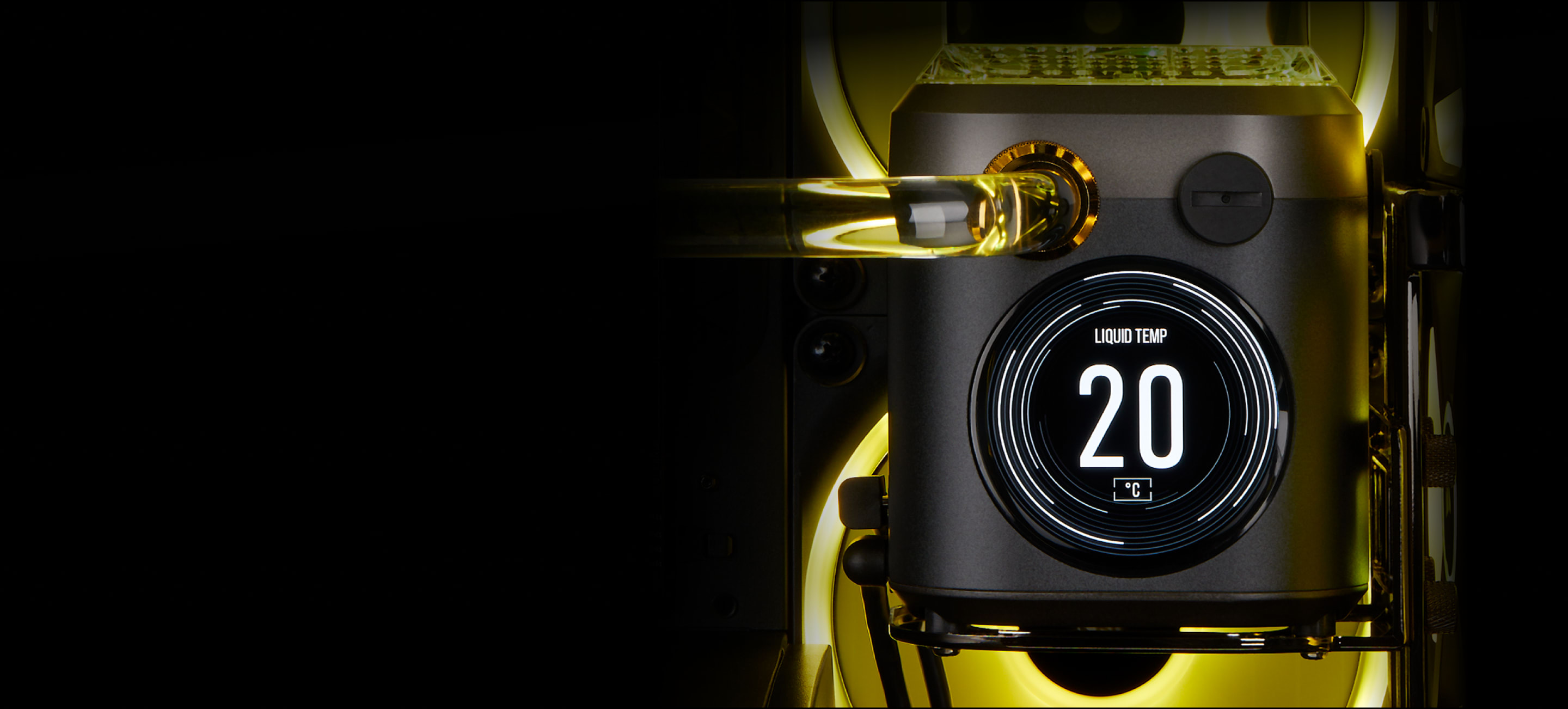 iCUE LINK XD5 RGB ELITE LCD Pump/Reservoir Combo, Stealth Gray