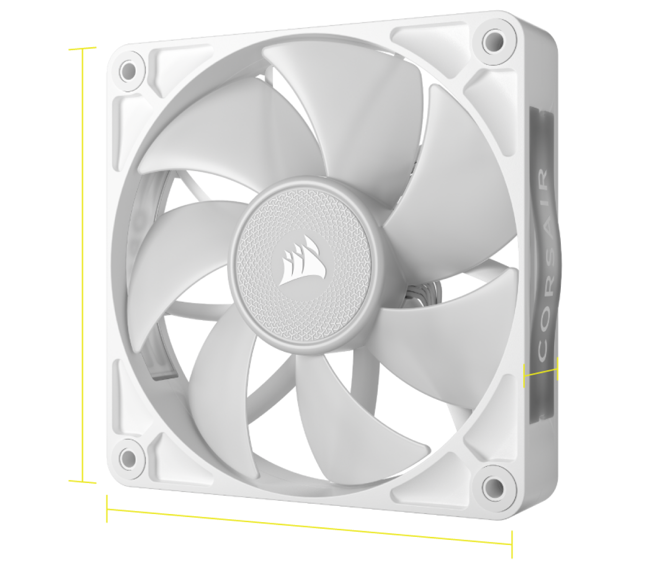 Corsair Icue Link RX120 120mm RGB Expansion White Fan