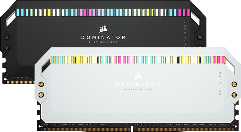 DOMINATOR® PLATINUM RGB 64GB (2x32GB) DDR5 DRAM 6000MT/s CL30 AMD 