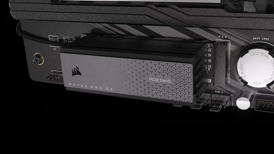 MP700 PRO SE with Air Cooler 2TB PCIe 5.0 x4 NVMe M.2 SSD