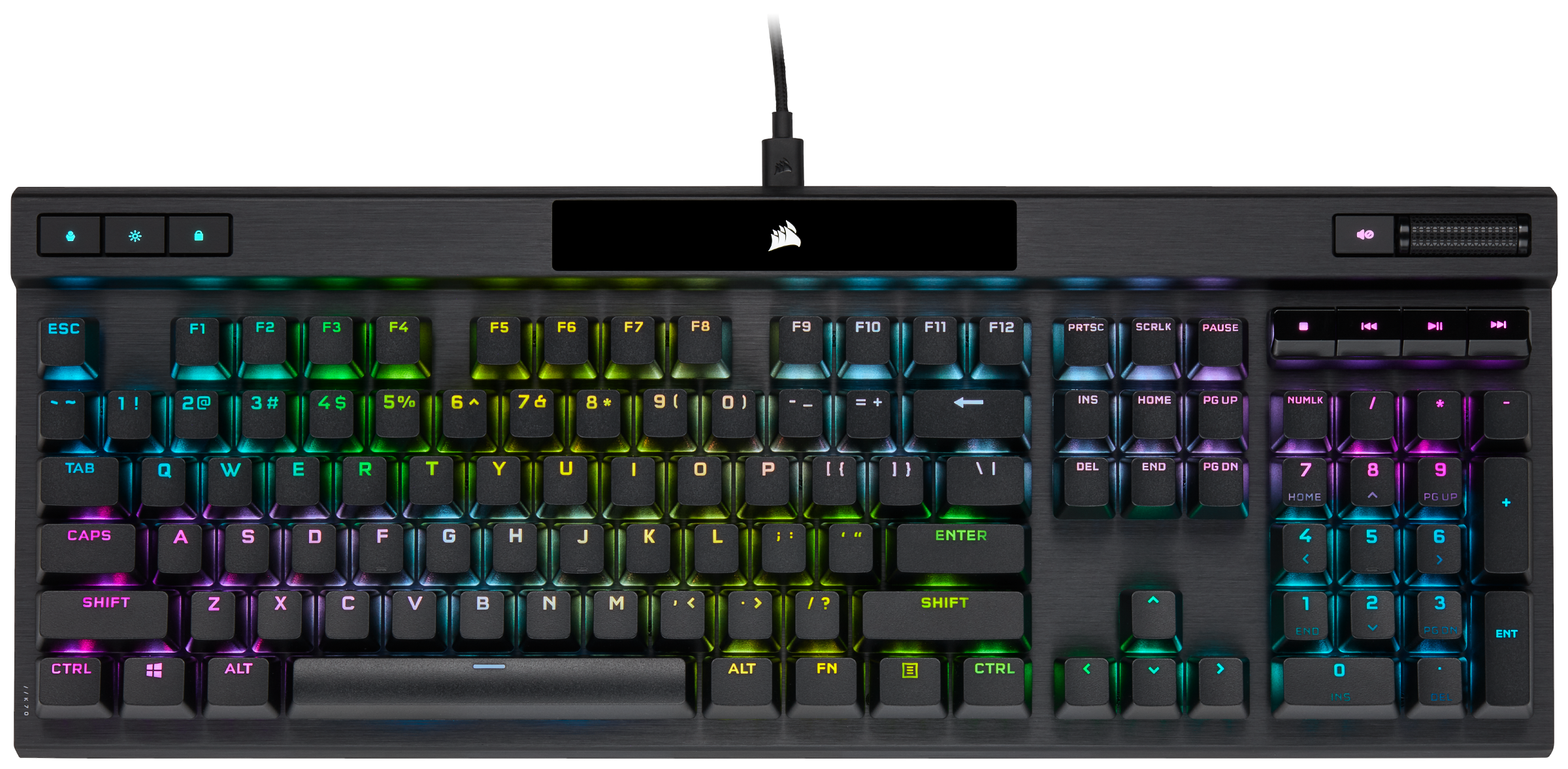 K70 RGB PRO Mechanical Gaming Keyboard with PBT DOUBLE SHOT
