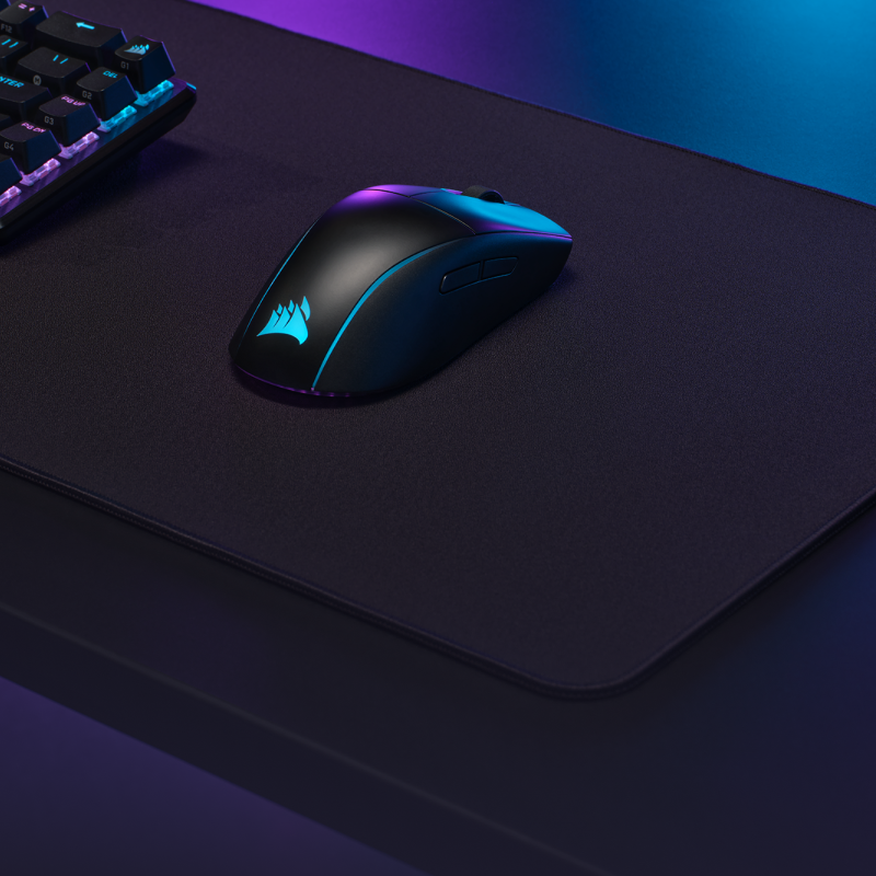 MSI 本体+「マウス　マウスパッド　電源機器　ケース」 パソコン工房 ゲーミングガラスマウスパッド ブラック ( LEVEL