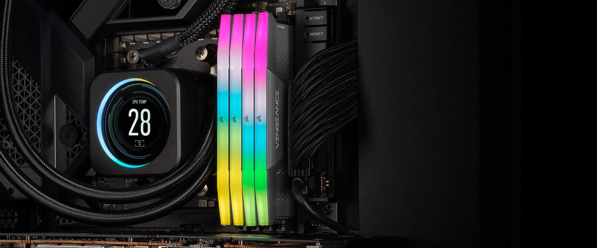 VENGEANCE RGB DDR5 Light Enhancement Kit — Gray