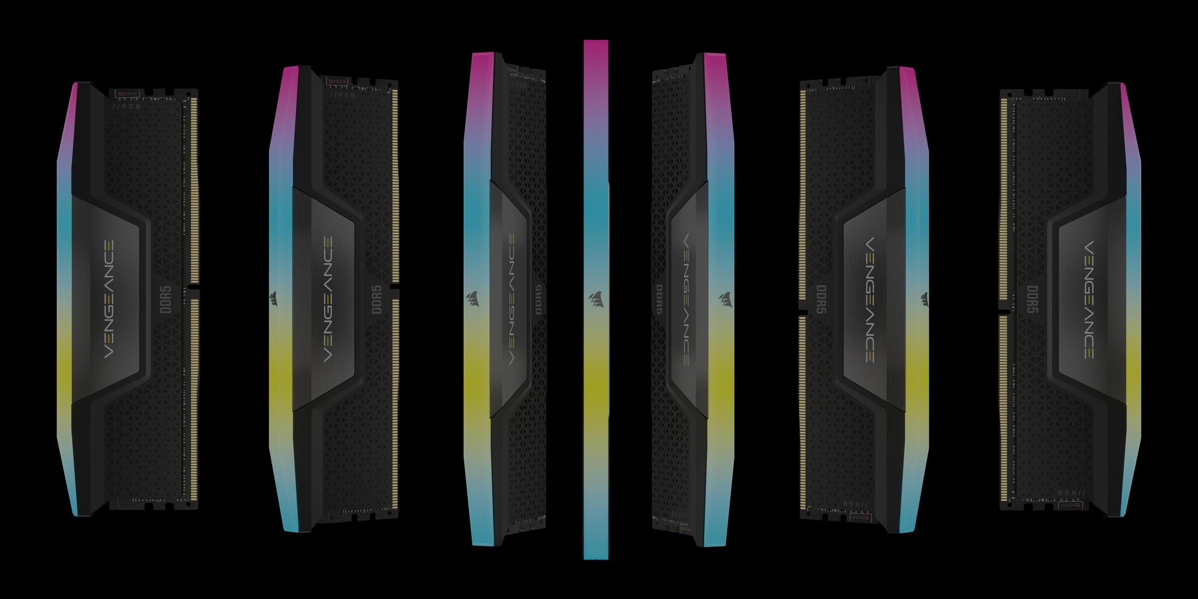 VENGEANCE RGB DDR5 Light Enhancement Kit — Black