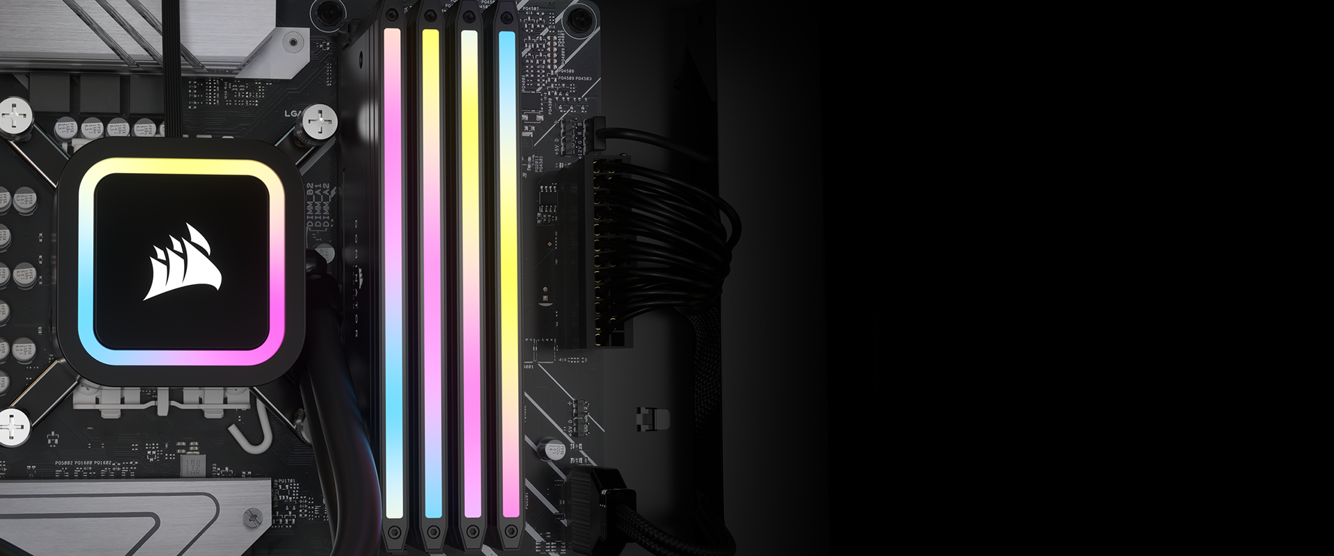 メモリー CORSAIR DOMINATOR TITANIUM LIGHT ENHANCE CORSAIR Dominator Titanium DDR5 RGB Light Enhancement Kit