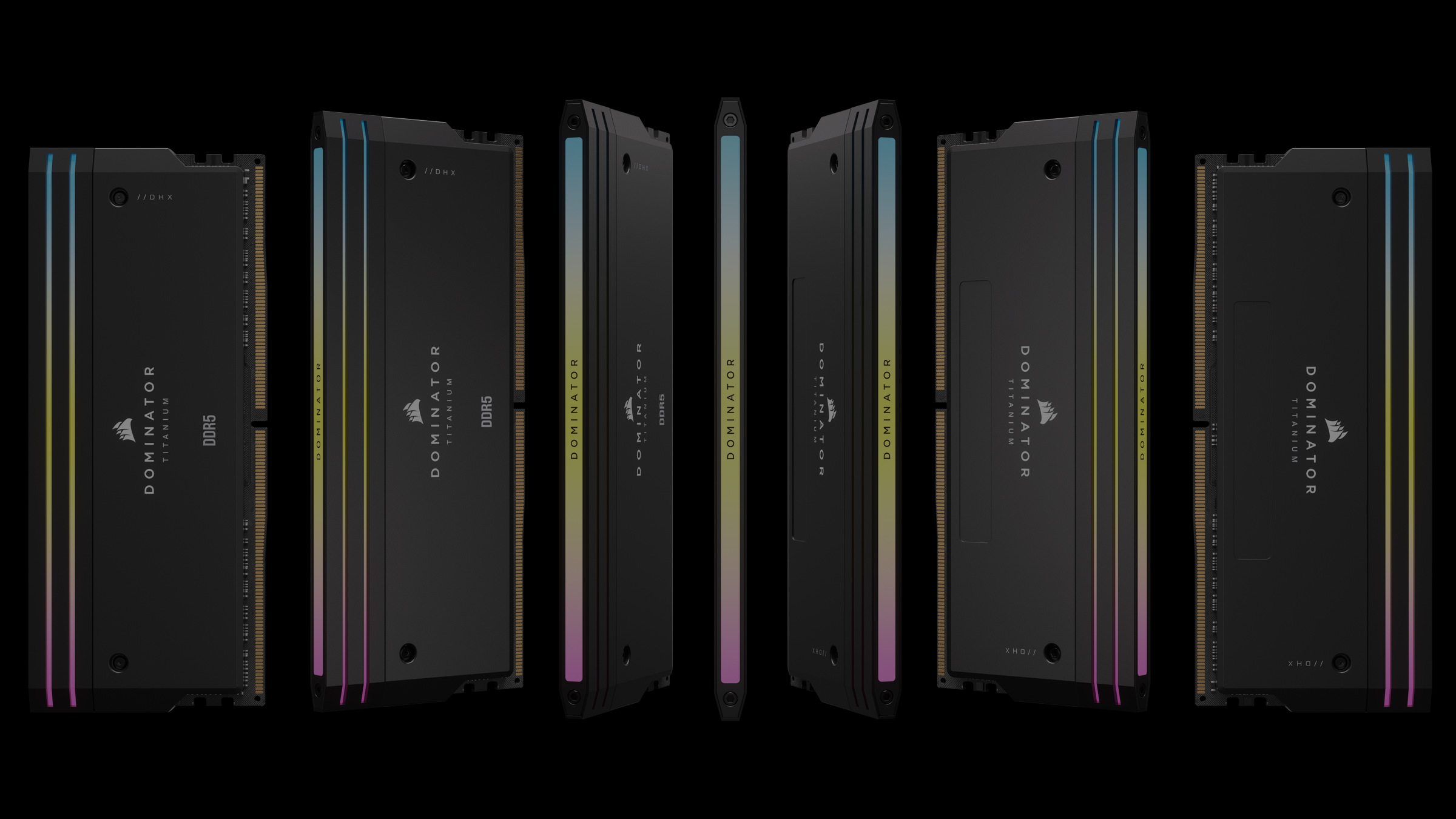 DOMINATOR TITANIUM DDR5 Lighting Enhancement Kit — White