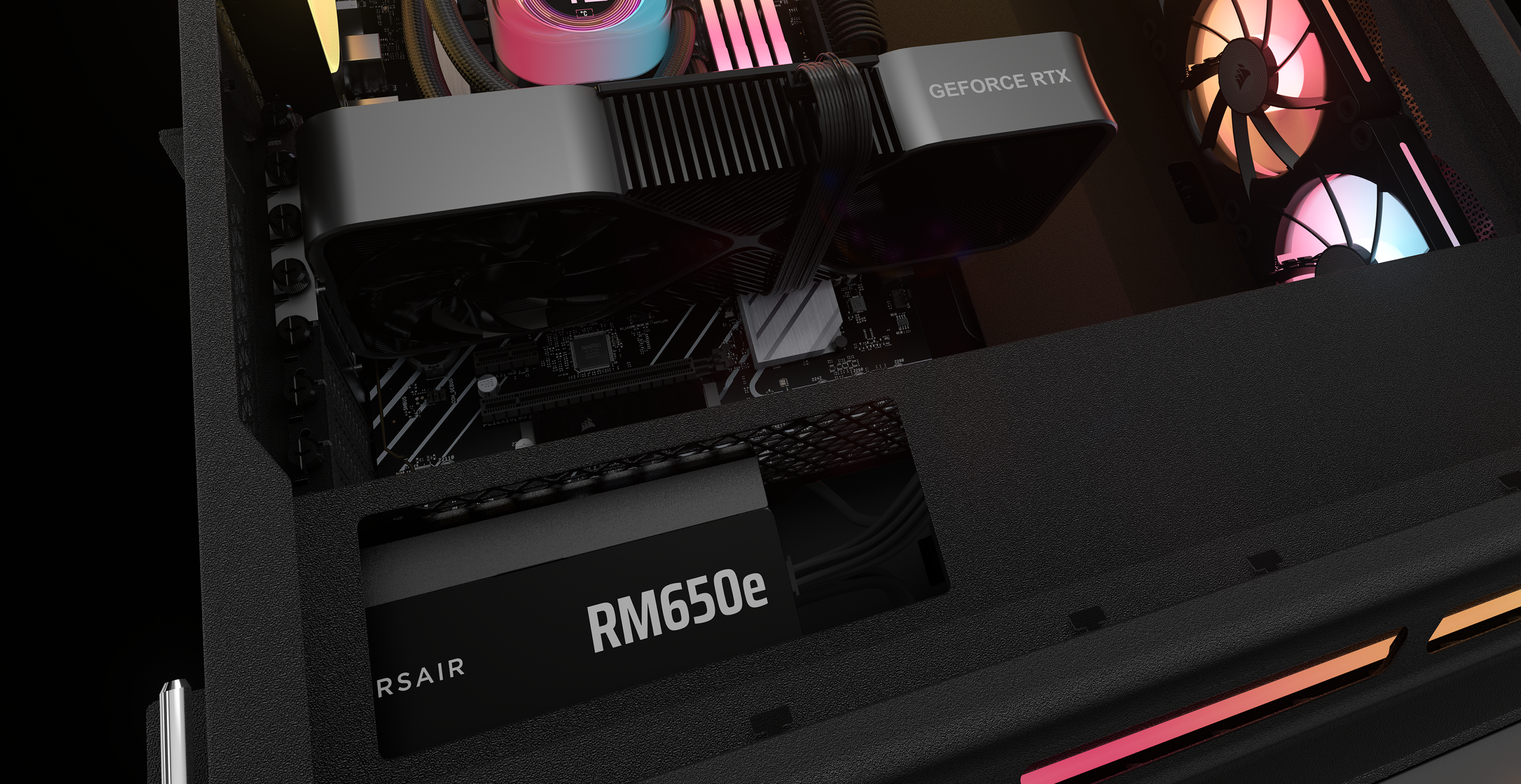 Alimentatore CORSAIR RM650e ATX 3.1 - 650W Completamente Modulare, Certificazione Gold, Silenzioso - Per PC Gaming