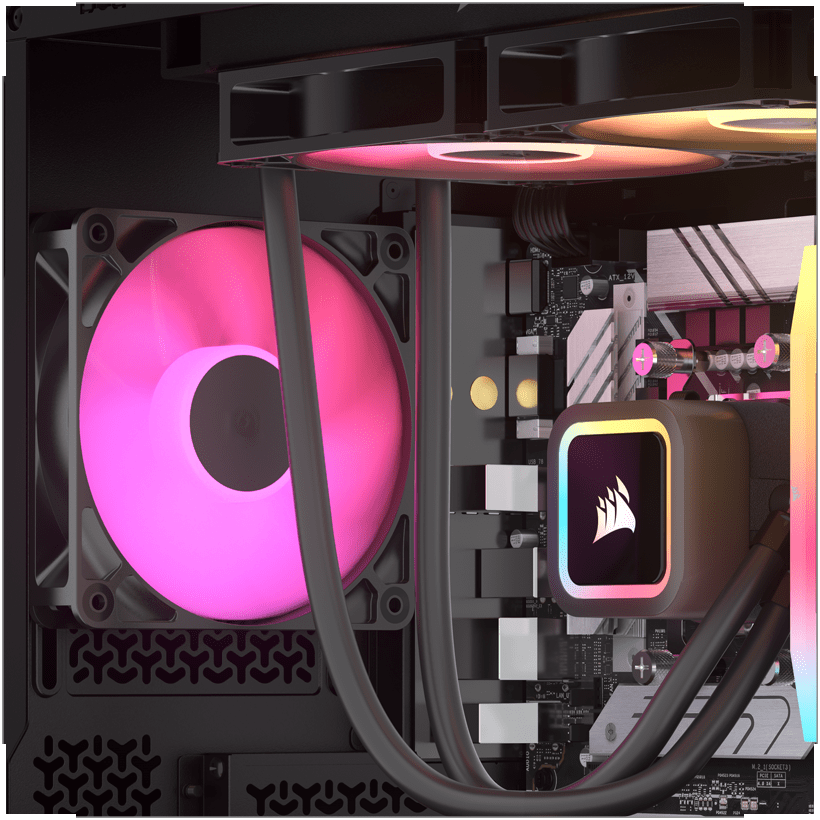 VENGEANCE a7500 Gaming PC: AMD Ryzen 7 9800X3D, GeForce RTX 5070