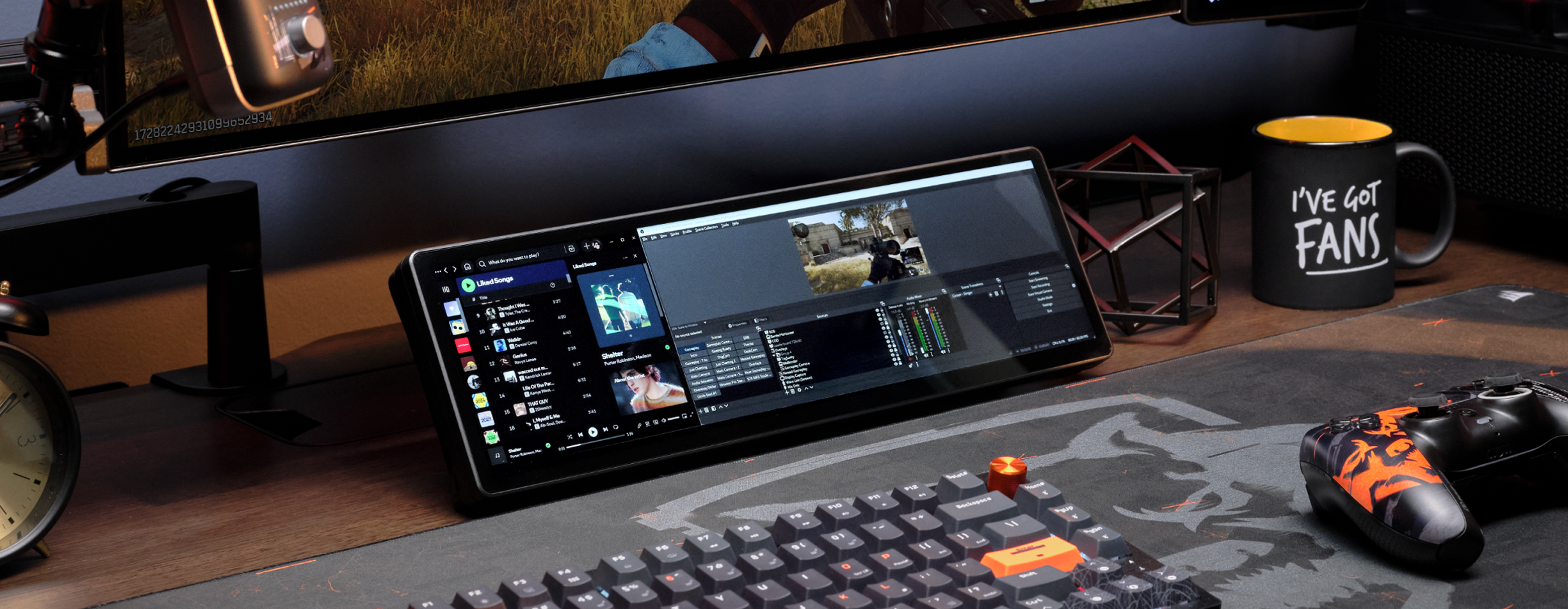 XENEON EDGE 14.5 インチ LCD タッチスクリーン