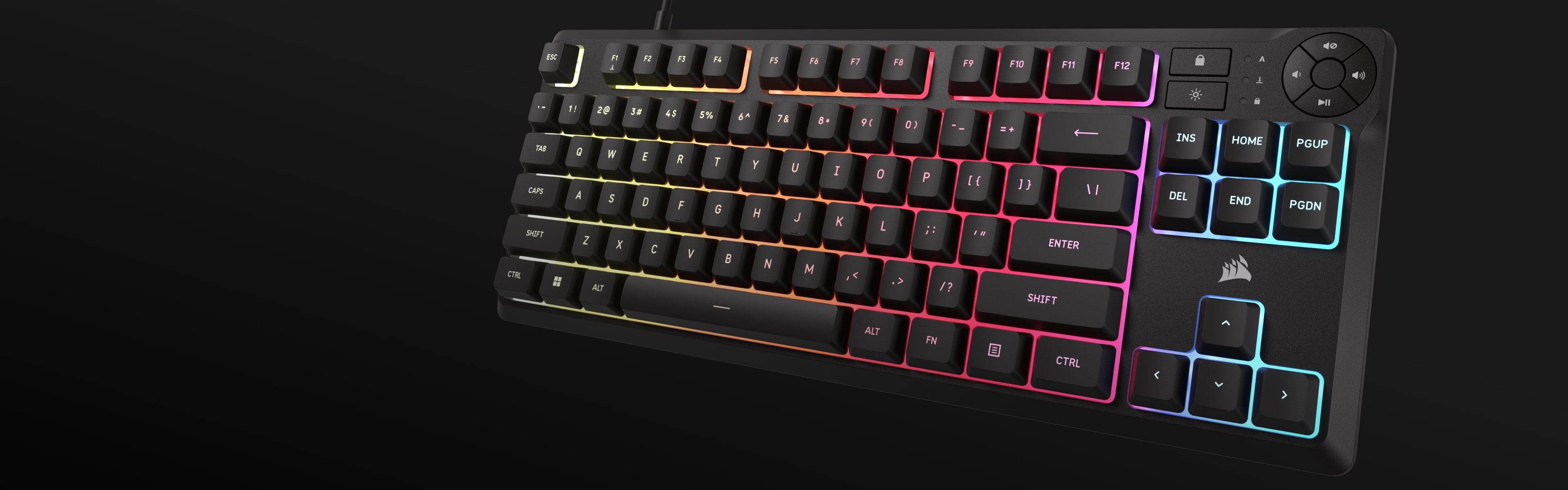 K55 CORE TKL RGBゲーミングキーボード (JP)