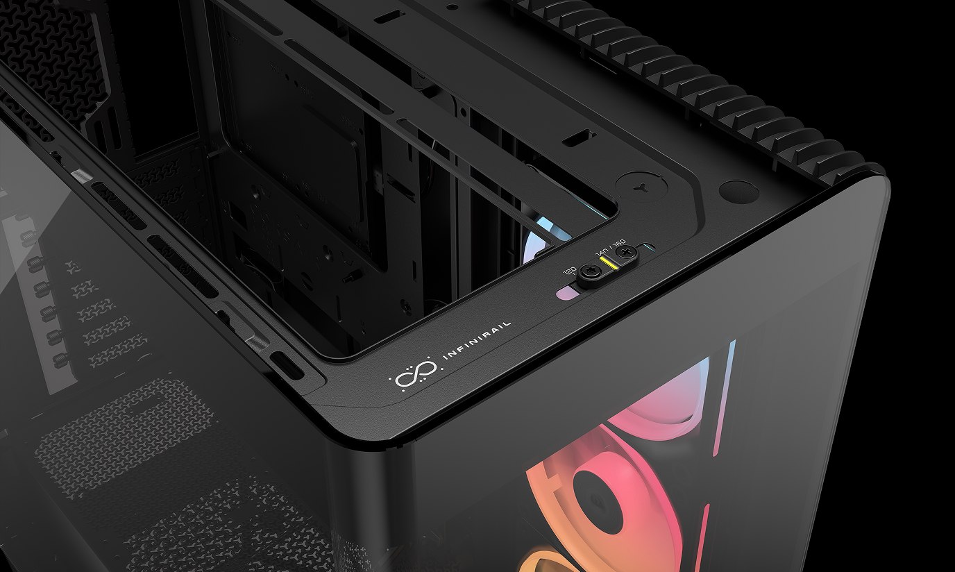 FRAME 4500X LX-R RGB iCUE LINK Panoramic Glass Mid-Tower PC Case