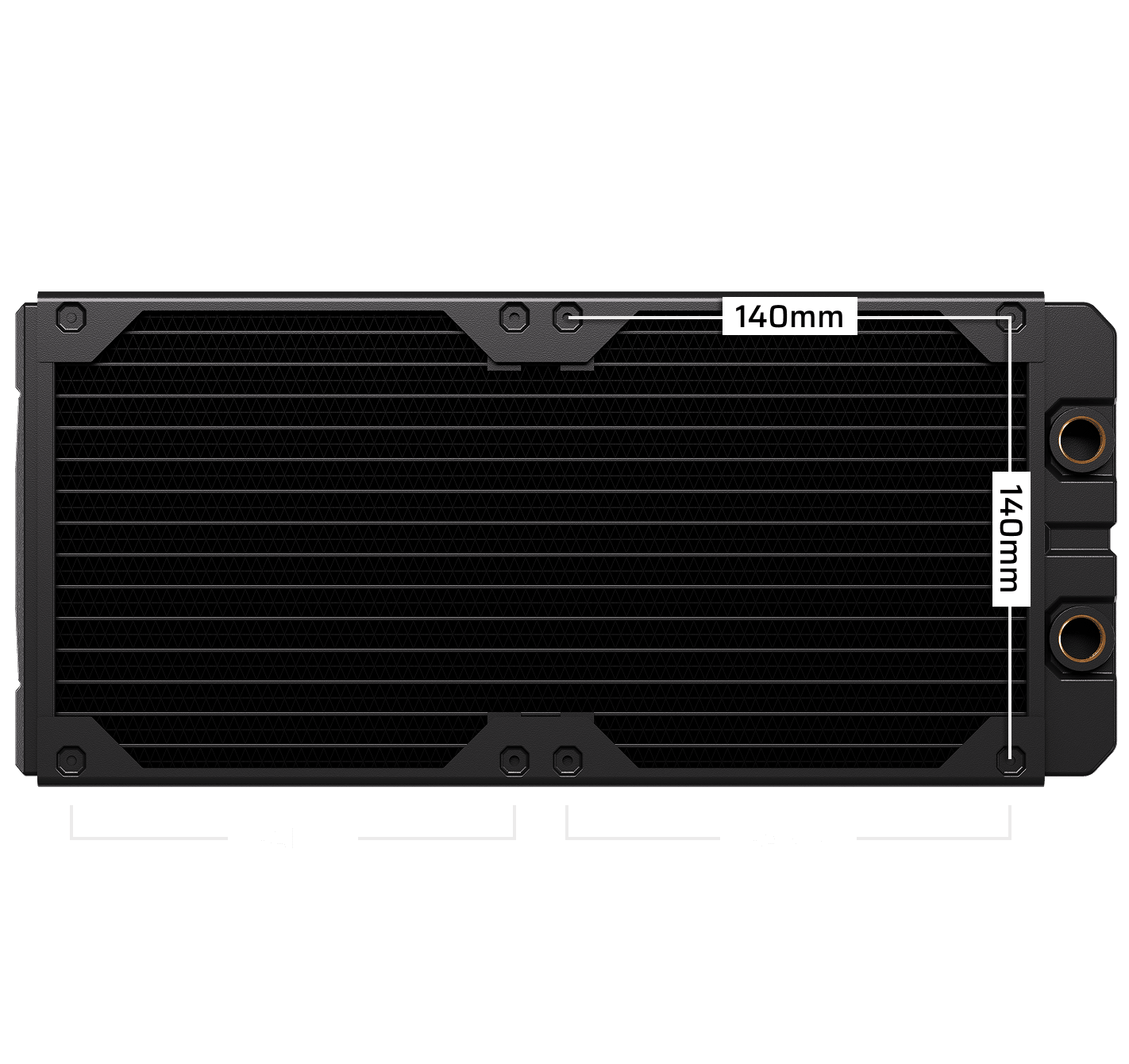 Hydro X Series XR5 280 V2 Custom Cooling Radiator