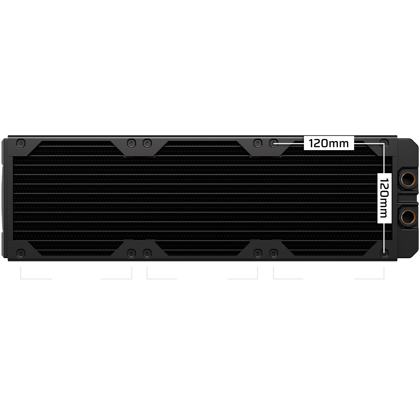 Hydro X Series XR5 360 V2 Custom Cooling Radiator