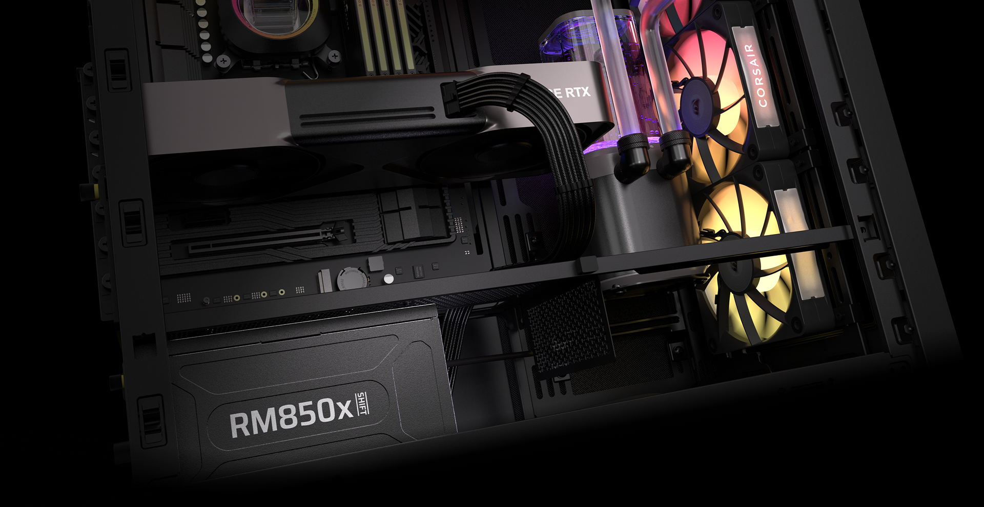 RM850x SHIFT フルモジュラーATX電源 (JP)