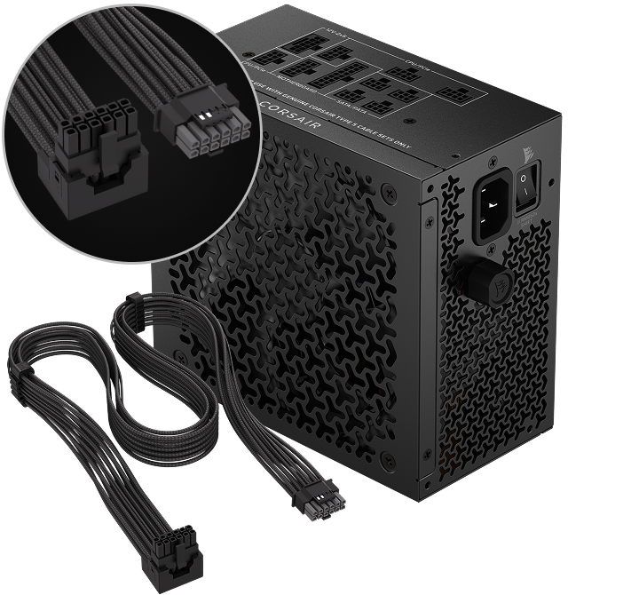 RM850x SHIFT フルモジュラーATX電源 (JP)