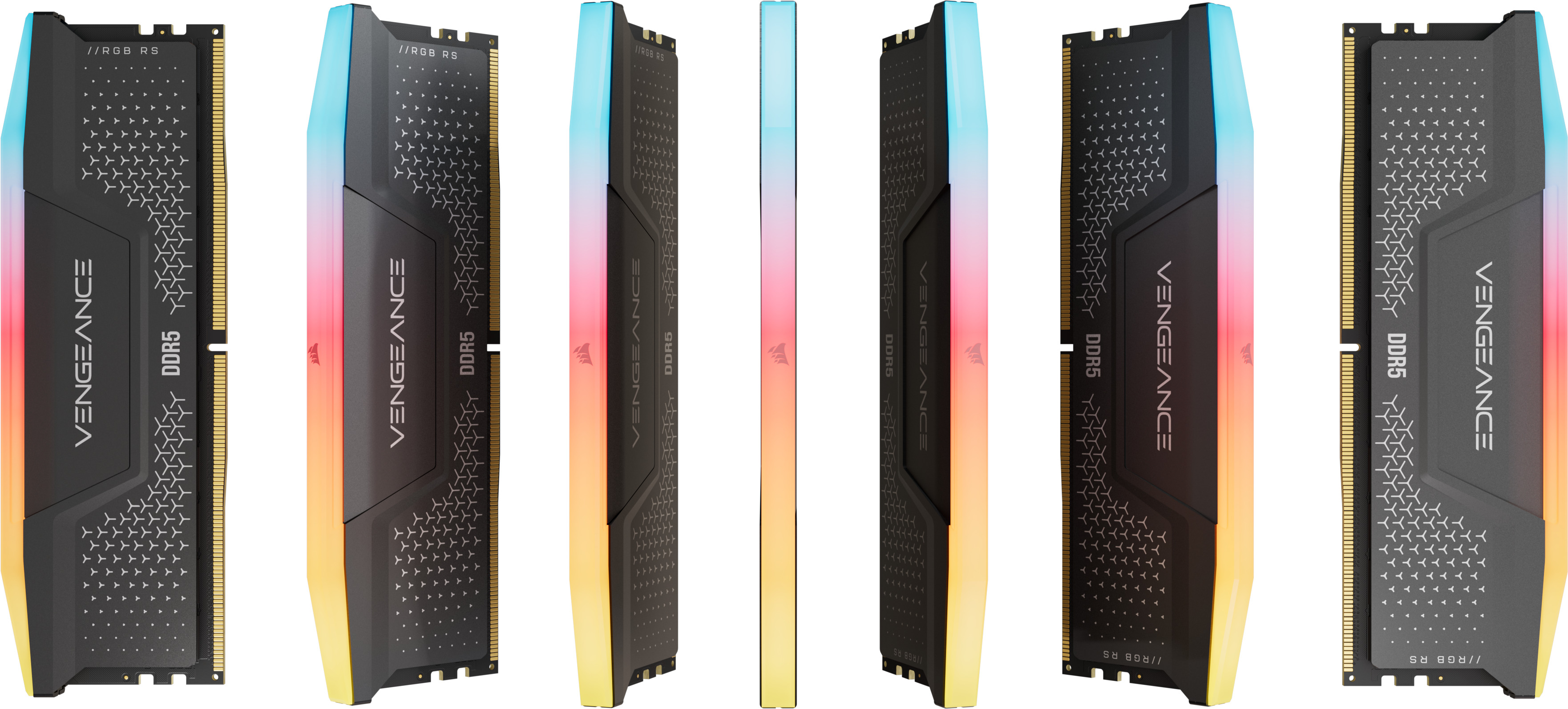 VENGEANCE RGB RS 32GB (2x16GB) DDR5 DRAM 5600MT/S CL40 Memory Kit