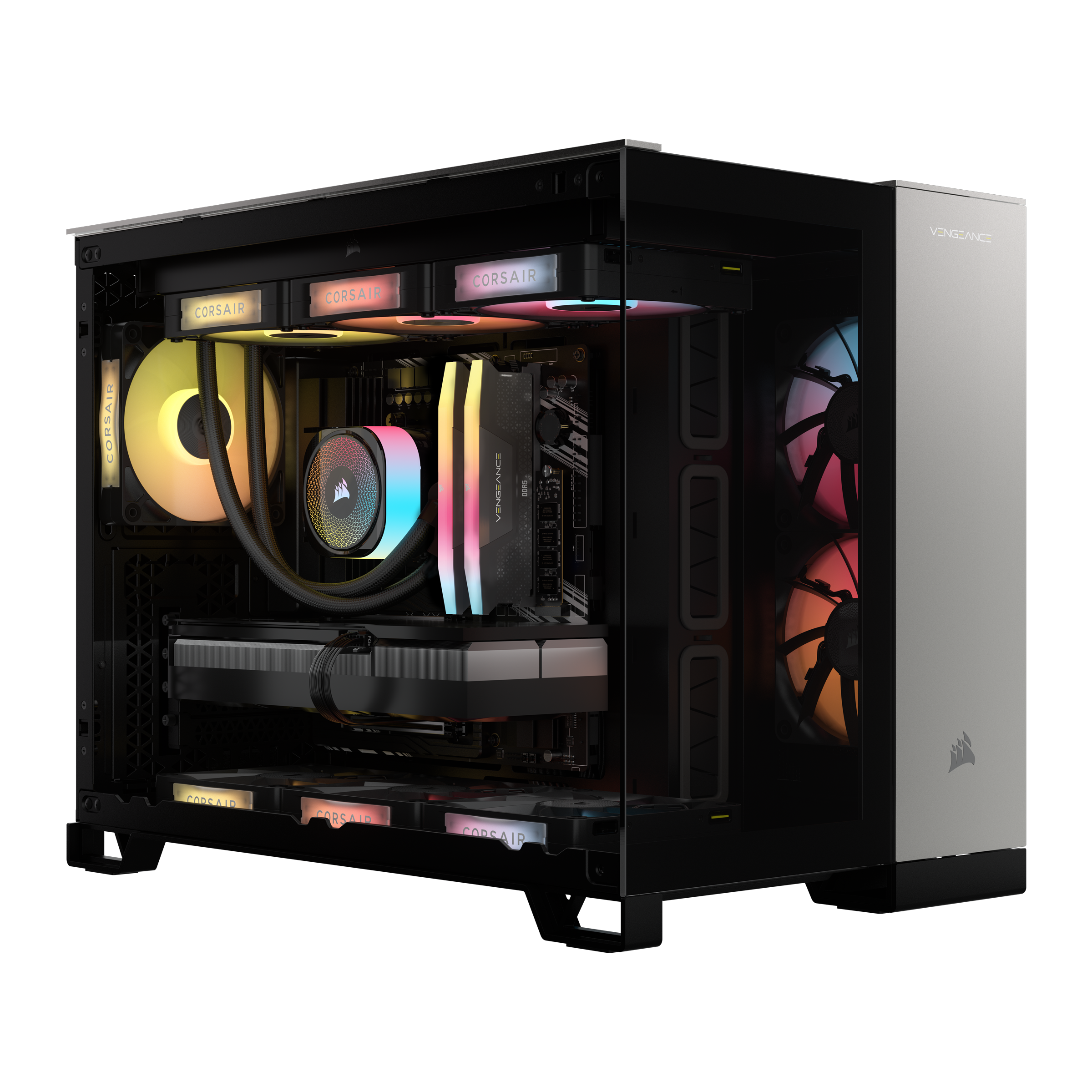 VENGEANCE a5100 Gaming PC: AMD Ryzen 9 9950X3D, GeForce RTX 5090