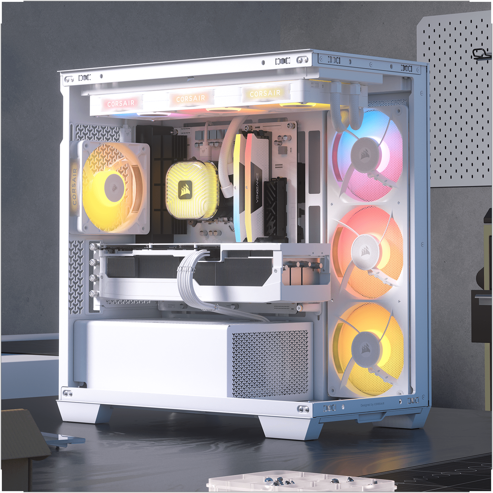 iCUE LINK TITAN II 360 RX RGB AIO Liquid CPU Cooler - White