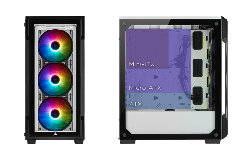 275R RGB 강화 유리 - 치수