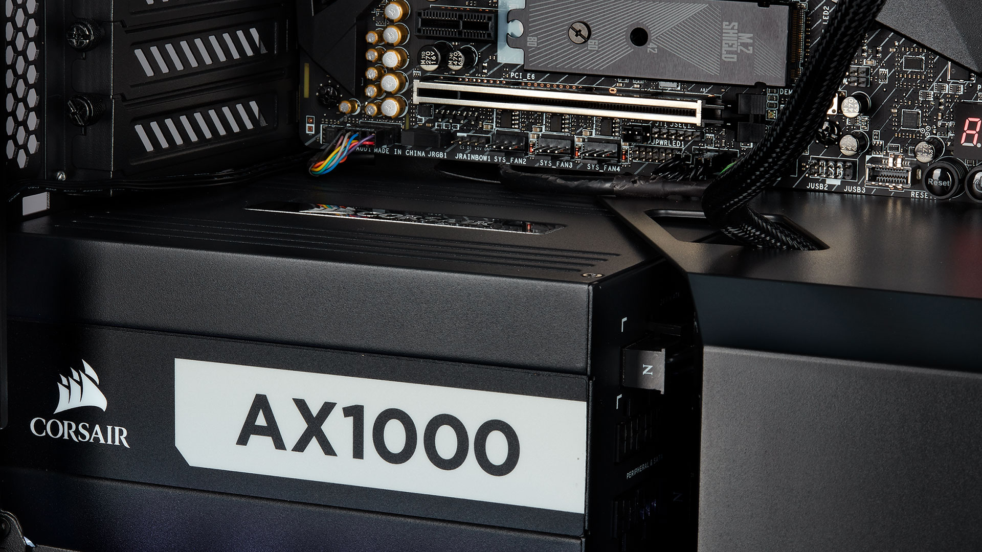 AX Series™ AX1000 1000 Watt 80 PLUS® Titanium Fully ATX PSU