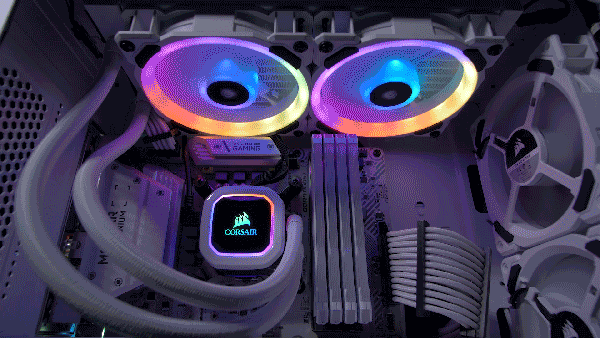 Forløber kontrast jurist Hydro Series™ H100i RGB PLATINUM SE 240mm Liquid CPU Cooler