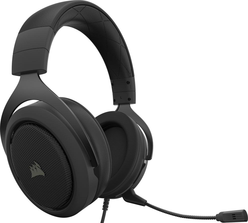 HS50 PRO STEREO Gaming Headset — Carbon