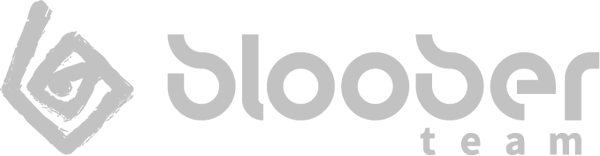 Logo bloober échelle de gris
