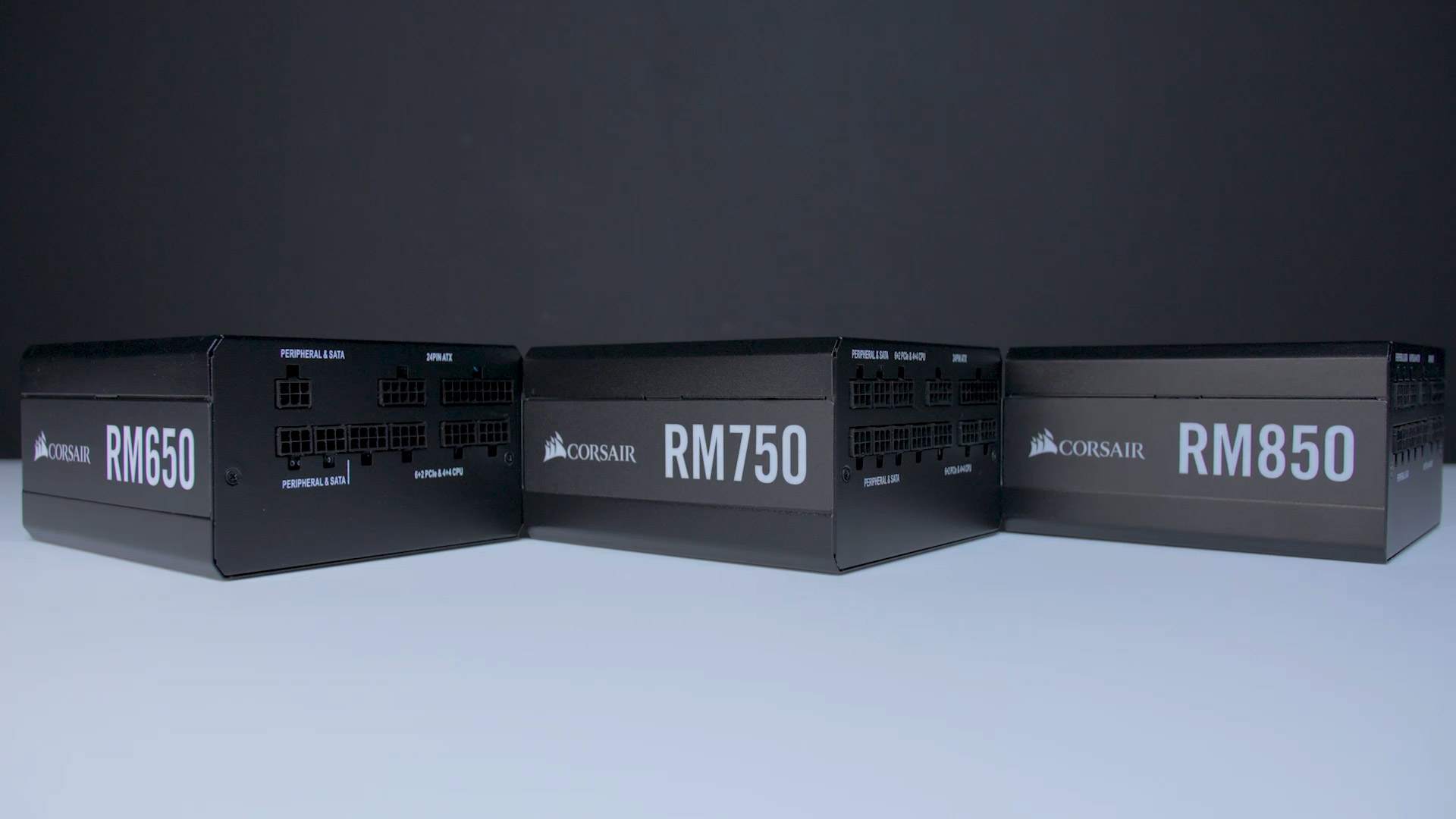 RM Series™ RM850 — 850 Watt 80 PLUS® Gold Certified Fully Modular PSU