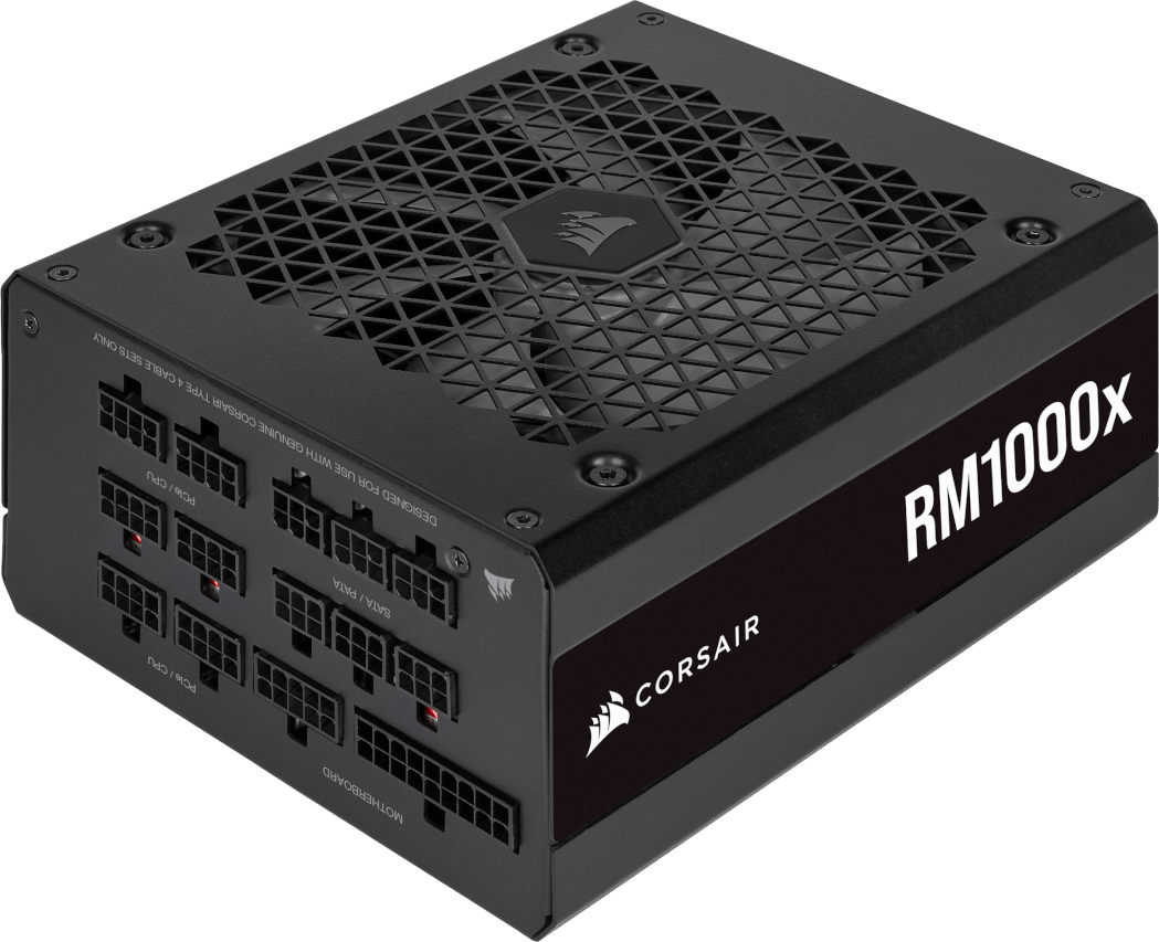 RMx Series™ RM1000x — 1000 Watt 80 PLUS Gold Fully Modular ATX PSU