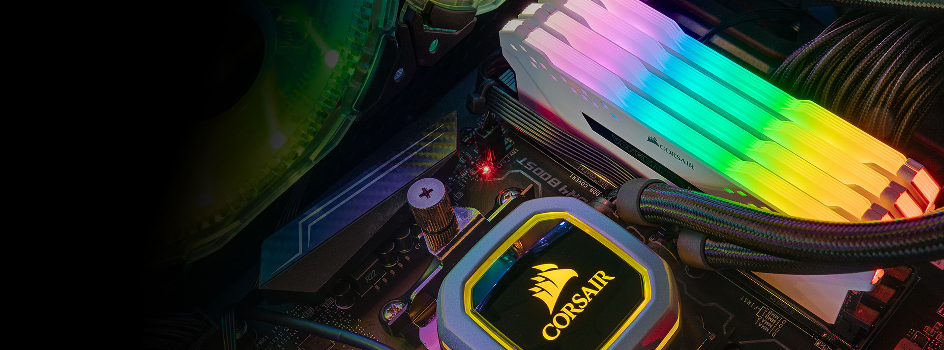VENGEANCE® RGB PRO 32GB (2 x 16GB) DDR4 DRAM 3200MHz C16 Memory