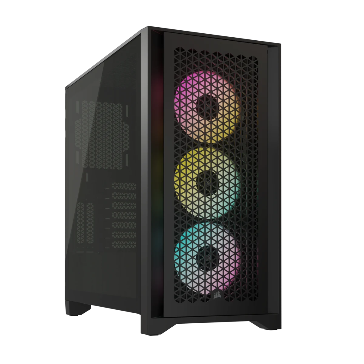 iCUE-4000D-RGB-AIRFLOW-Mid-Tower-Case -Black---3x-AF120-RGB-ELITE-Fans---iCUE-Lighting-Node-PRO-Controller---High-airflow-Design- CN -0