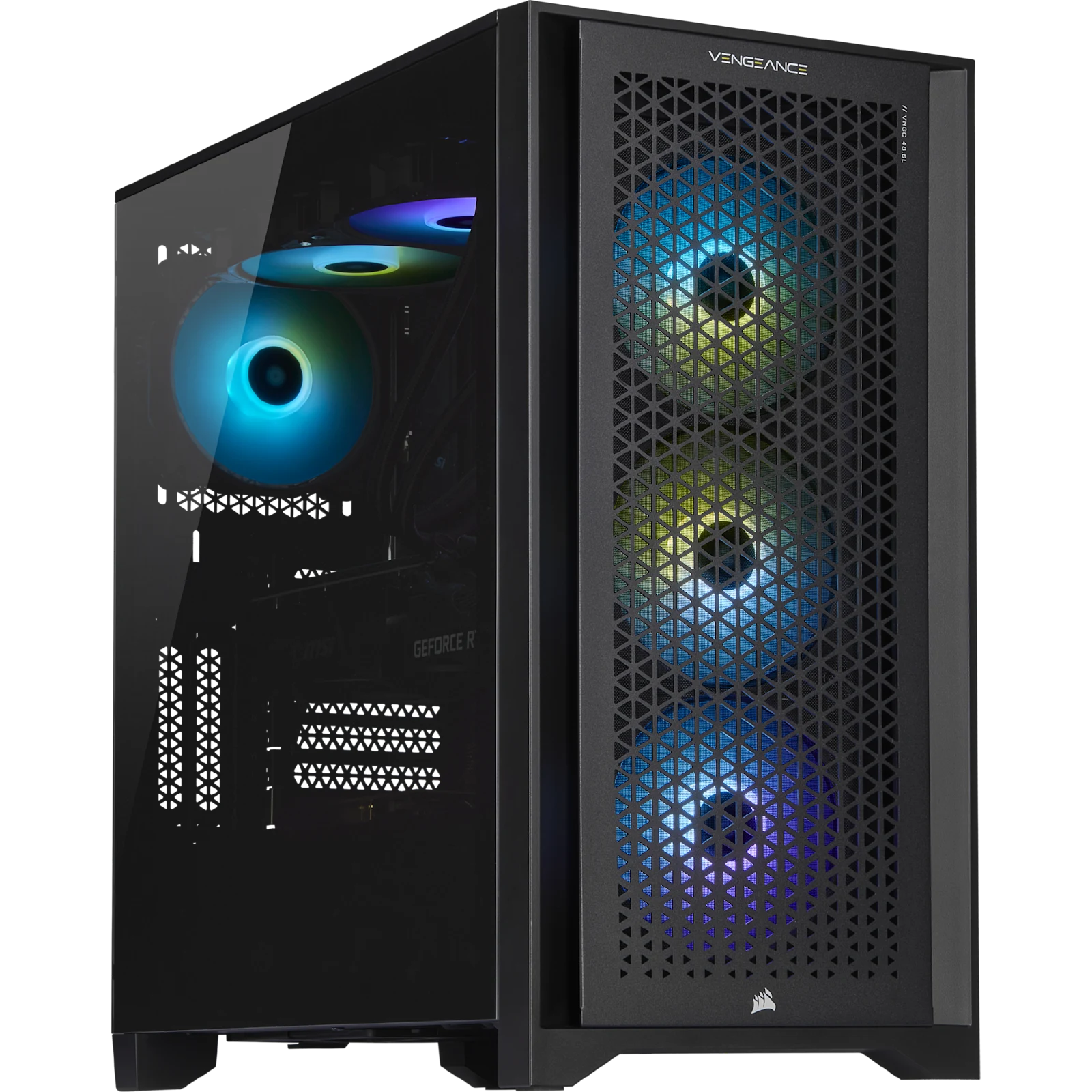 VENGEANCE a7300 Gaming PC: AMD Ryzen 7 7800X3D, NVIDIA RTX 4080 Super, 32GB DDR5 6000MT/s Memory, 2TB NVMe SSD